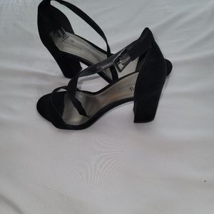 Black Wellington Heels
